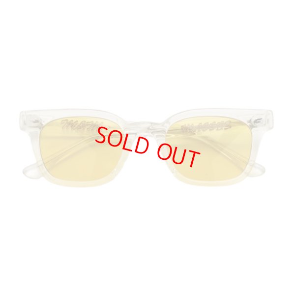 画像2: M&M × MASSES "SUNGLASSES - SHANK 2nd" Color：Clear Frame × Yellow Lens