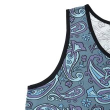 他の写真2: CHALLENGER "PAISLEY TANKTOP" Color：Blue Gray×Purple