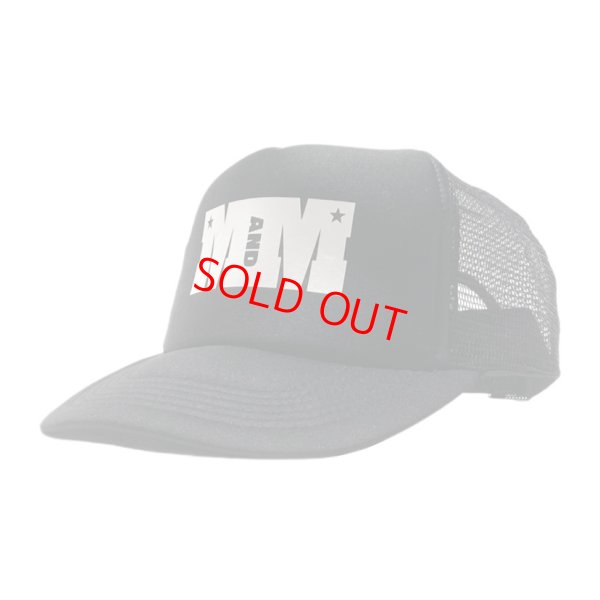 画像1: M&M "PRINT MESH CAP" Color：Black
