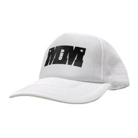 M&M "PRINT MESH CAP" Color：White