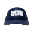 画像2: M&M "PRINT MESH CAP" Color：Navy (2)