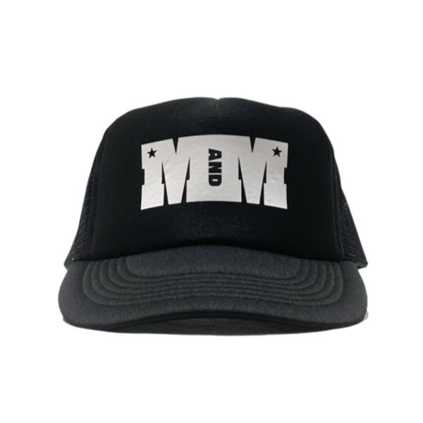 画像2: M&M "PRINT MESH CAP" Color：Black