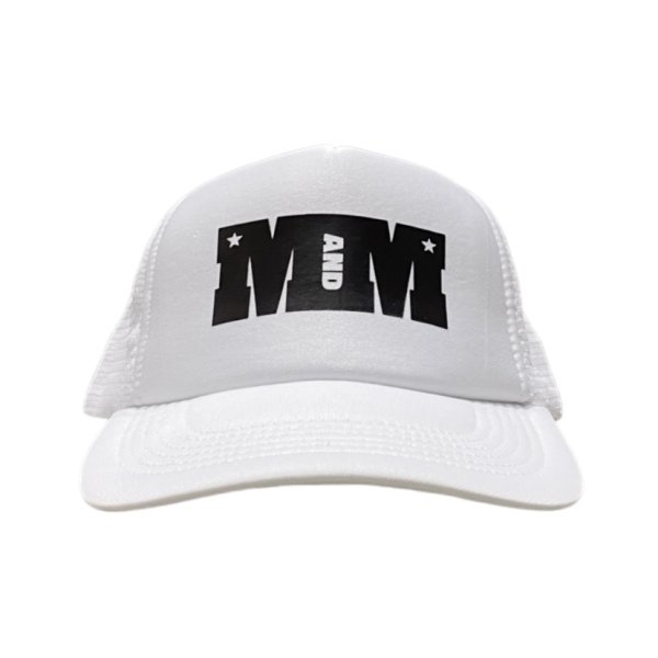 画像2: M&M "PRINT MESH CAP" Color：White