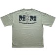 画像1: M&M "PRINT BIG SILHOUETTE S/S T-SHIRT" Color：Sage Green (1)