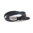 画像1: CHALLENGER "LEATHER BELT" Color：Black (1)