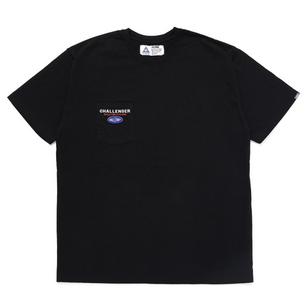 画像1: CHALLENGER "SAILOR LOGO POCKET TEE" Color：Black