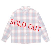 CHALLENGER "SHADOW PLAID SHIRT" Color：Blue×Red