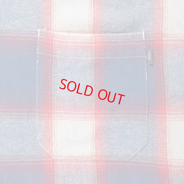 画像2: CHALLENGER "SHADOW PLAID SHIRT" Color：Blue×Red