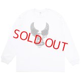 CHALLENGER "L/S OVAL EAGLE TEE" Color：White