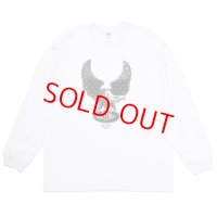 CHALLENGER "L/S OVAL EAGLE TEE" Color：White