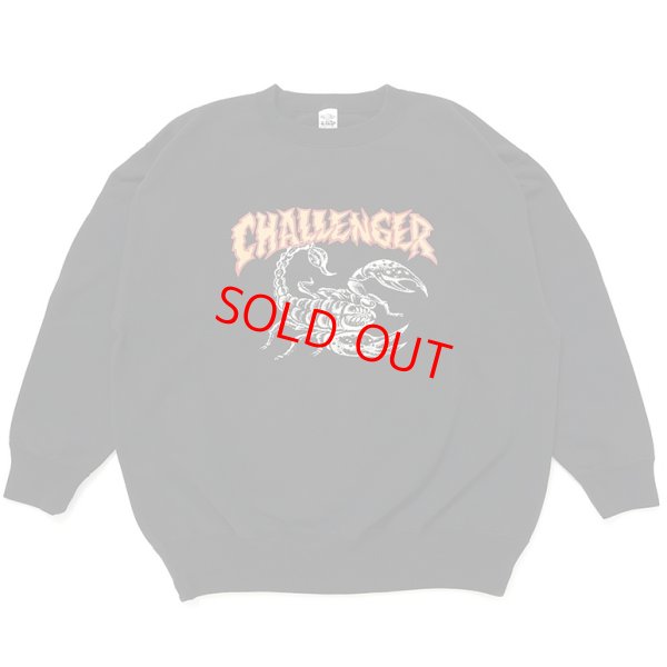 画像1: CHALLENGER "SCORPION C/N SWEAT" Color：Black