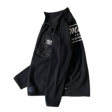 他の写真2: M&M "MICROFLEECE FULL ZIP STAND JACKET" Color：Black