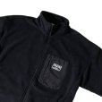 画像3: M&M "MICROFLEECE FULL ZIP STAND JACKET" Color：Black (3)