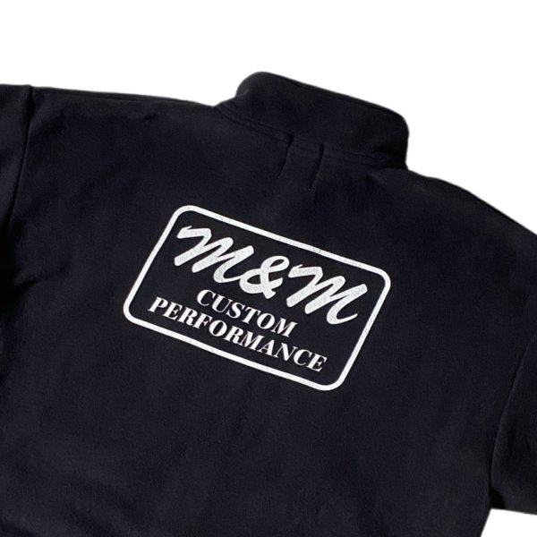 画像4: M&M "MICROFLEECE FULL ZIP STAND JACKET" Color：Black