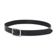 画像1: CHALLENGER "FIRE LEATHER BELT" COLOR：BLACK (1)