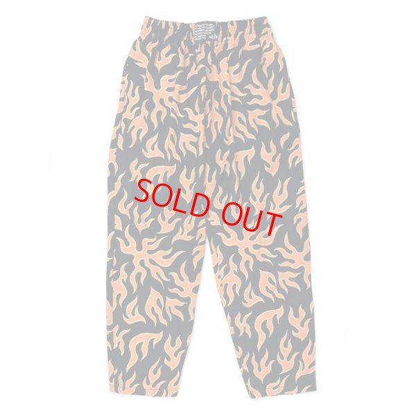 画像1: CHALLENGER "FIRE PANTS" COLOR：ORANGE × BLACK