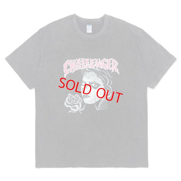 画像1: CHALLENGER "PUNK GIRL TEE" COLOR：PEPPER BLACK