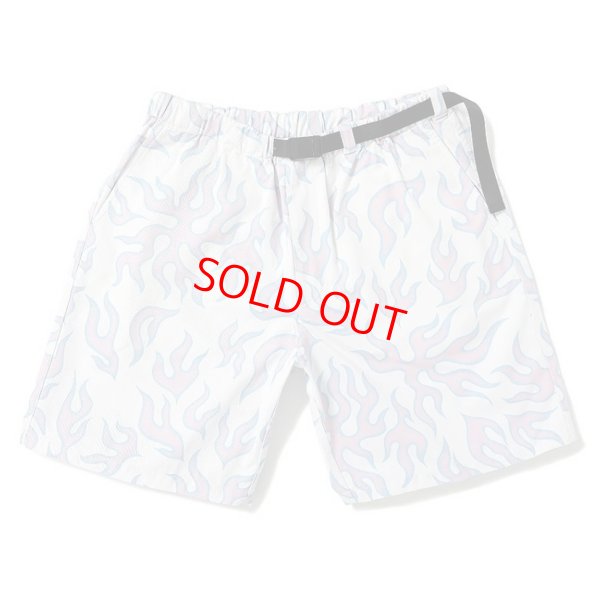 画像1: CHALLENGER "FIRE SHORTS" COLOR：LIGHT PINK × WHITE