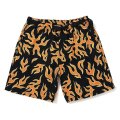 CHALLENGER "FIRE SHORTS" COLOR：ORANGE × BLACK