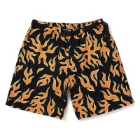CHALLENGER "FIRE SHORTS" COLOR：ORANGE × BLACK