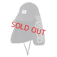 CHALLENGER "SUNSHADE JET CAP" COLOR：BLACK