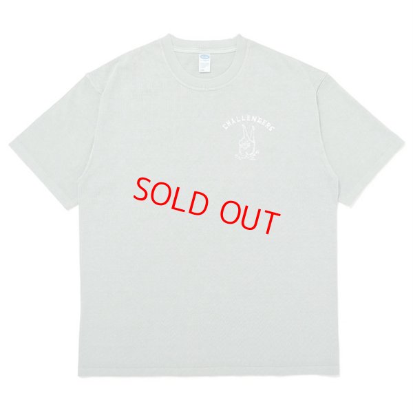 画像1: CHALLENGER "PIGMENT PEACE TEE" COLOR：MINT