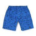 CHALLENGER "SPLATTER MARINE SHORTS" COLOR：BLUE
