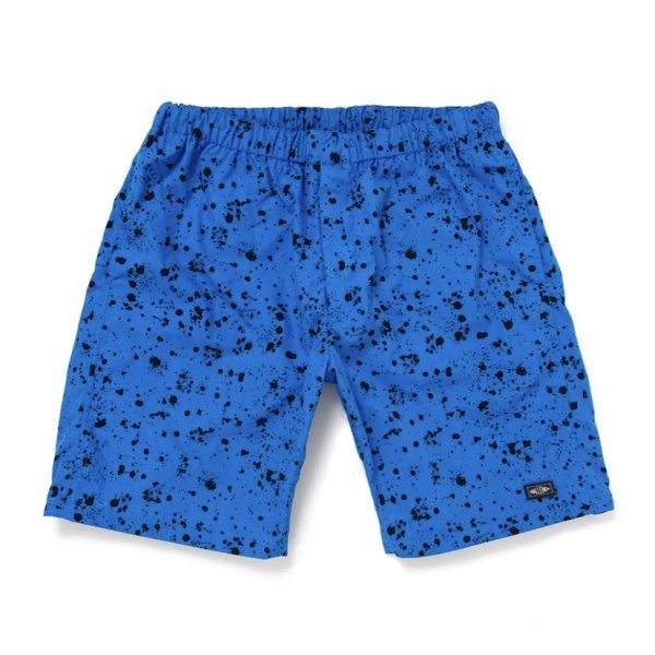 画像1: CHALLENGER "SPLATTER MARINE SHORTS" COLOR：BLUE