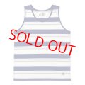 CHALLENGER "BORDER TANK TOP" COLOR：BLUE × WHITE