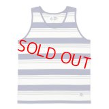 CHALLENGER "BORDER TANK TOP" COLOR：BLUE × WHITE