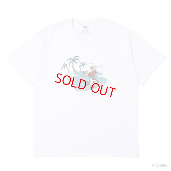画像1: CHALLENGER "MICKEY MOUSE / HAND PLANT TEE" COLOR：WHITE