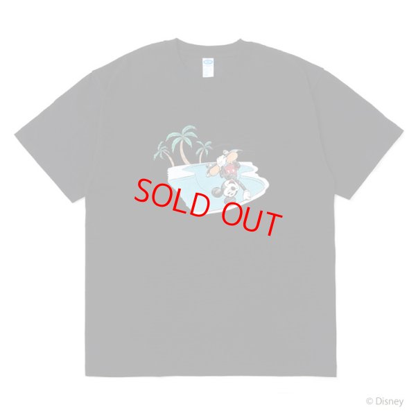 画像1: CHALLENGER "MICKEY MOUSE / HAND PLANT TEE" COLOR：BLACK