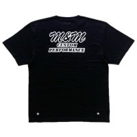 M&M "EDGE LOGO TEE" COLOR：BLACK
