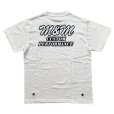 画像1: M&M "EDGE LOGO TEE" COLOR：WHITE (1)