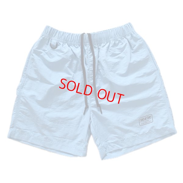 画像1: M&M "NYLON SHORTS" COLOR：SAX BLUE
