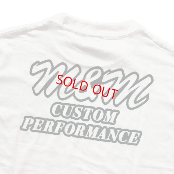 画像4: M&M "EDGE LOGO TEE" COLOR：WHITE