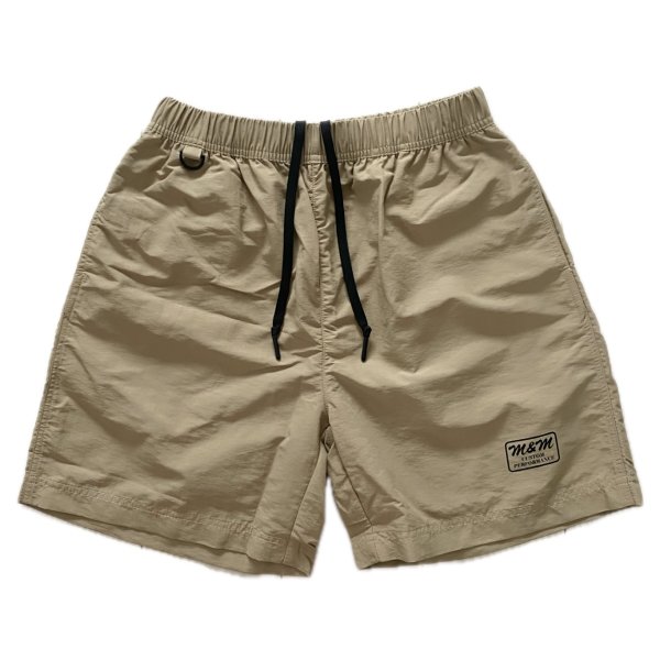 画像1: M&M "NYLON SHORTS" COLOR：KHAKI