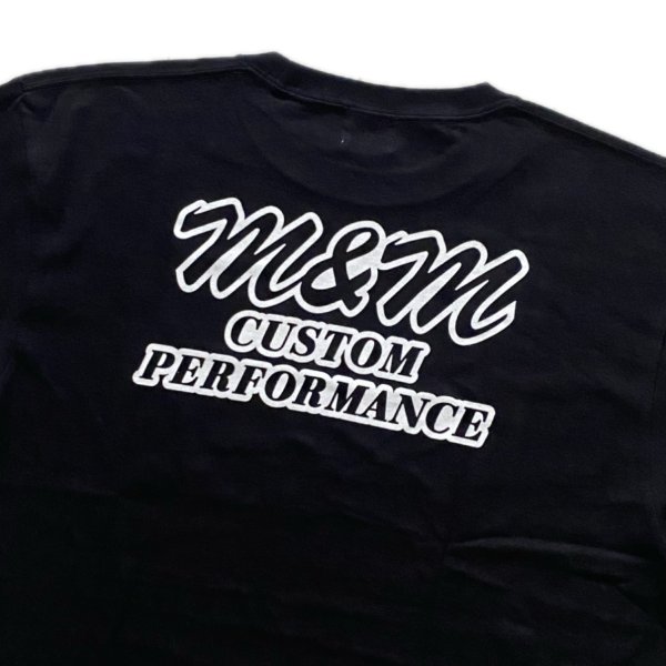 画像4: M&M "EDGE LOGO TEE" COLOR：BLACK