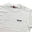 画像2: M&M "EDGE LOGO TEE" COLOR：WHITE (2)