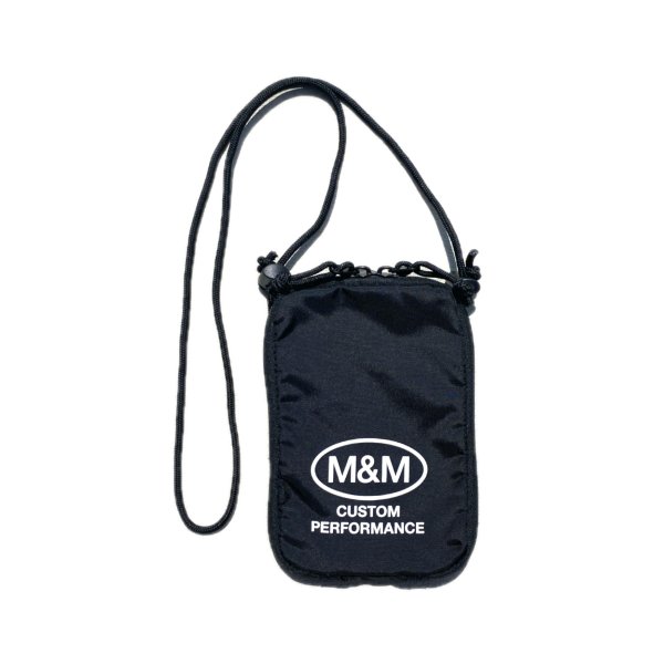 画像1: M&M "FLAT POUCH" COLOR：BLACK