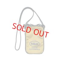 M&M "FLAT POUCH" COLOR：MUSTARD
