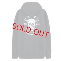 M&M × MASSES "HOODED SKULL WRENCH" COLOR：BLACK