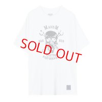 M&M × MASSES "T-SHIRT SKULL WRENCH" COLOR：WHITE