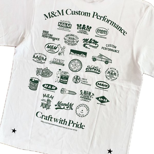 画像4: M&M "LOGO TEE" COLOR：WHITE