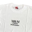画像2: M&M "LOGO TEE" COLOR：WHITE (2)