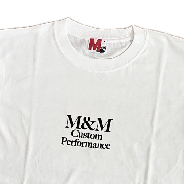 画像2: M&M "LOGO TEE" COLOR：WHITE
