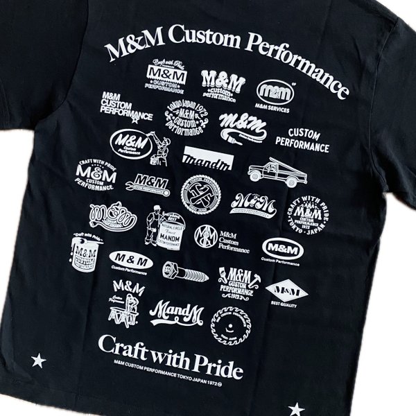 画像4: M&M "LOGO TEE" COLOR：BLACK
