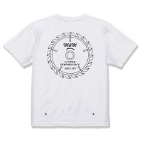 M&M "CHIPSAW TEE" COLOR：WHITE