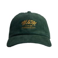 M&M "CORDUROY CAP" COLOR：DARK GREEN