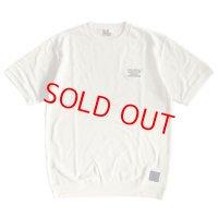 M&M "SHORT SLEEVE SWEAT" COLOR：NATURAL